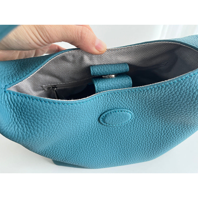 Ladies Casual Soft Leather Vegetable Basket Bag