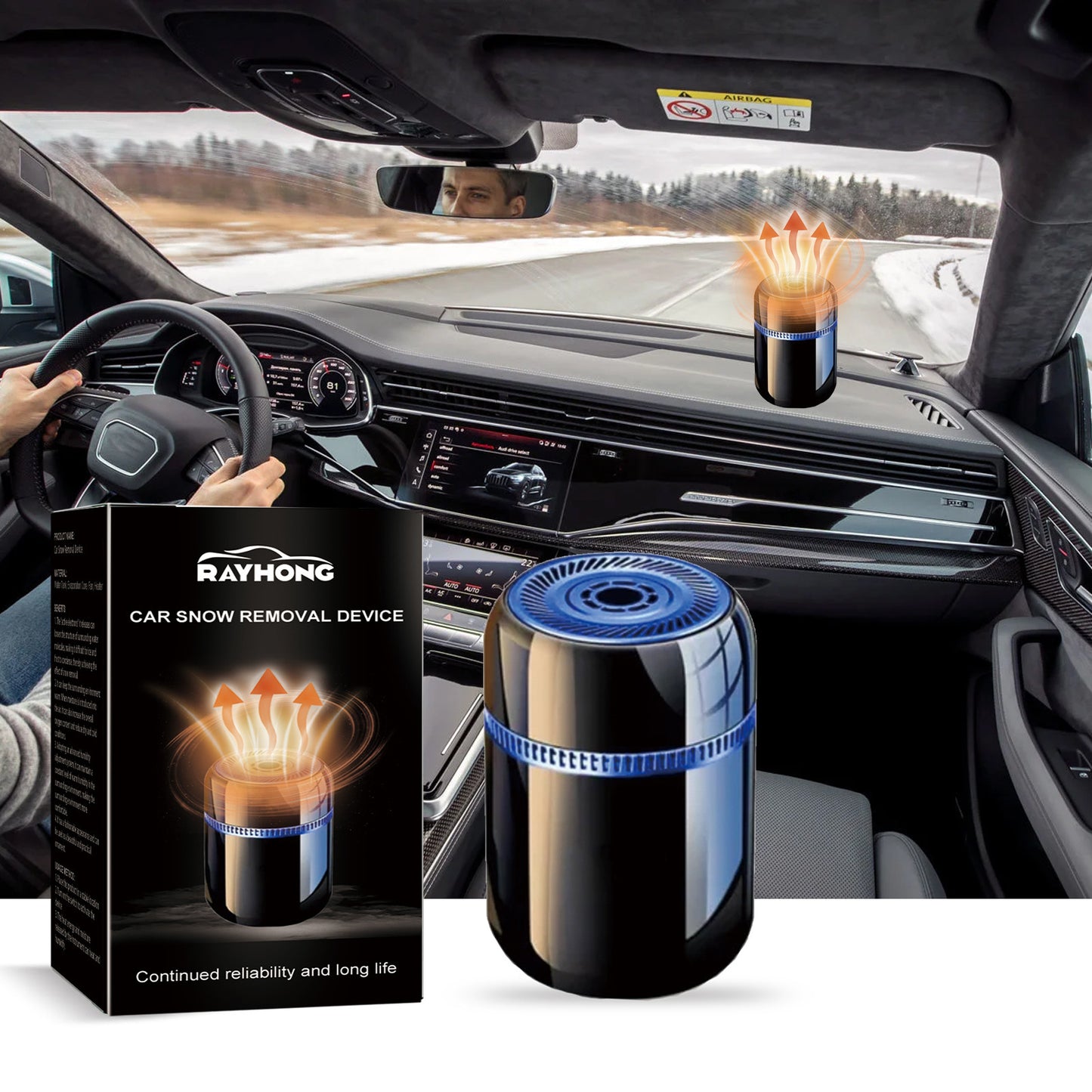 Car Windshield Anti-icing Defrost Artifact Fast Snow Melting Convenient Snow Removal Tool