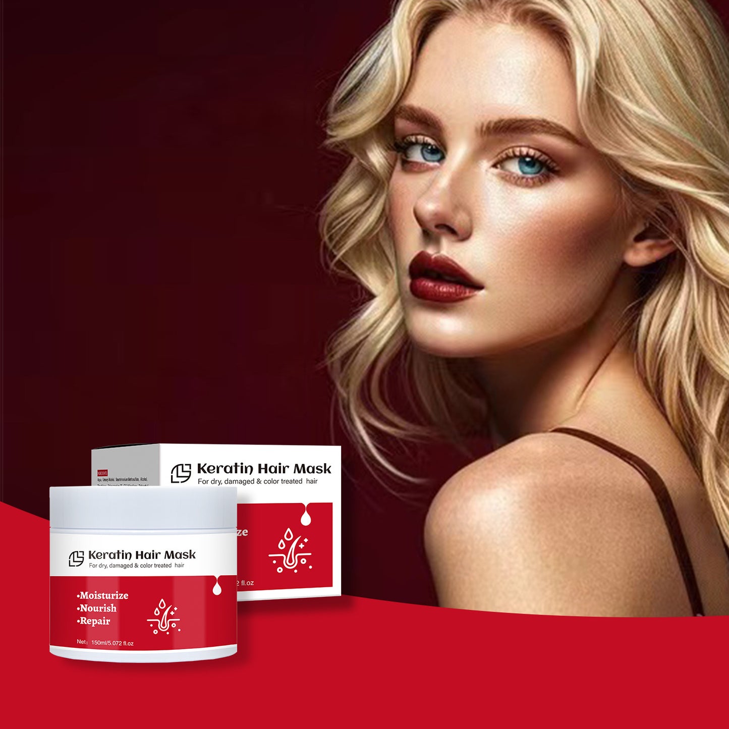 Keratin Hair Mask 150ml