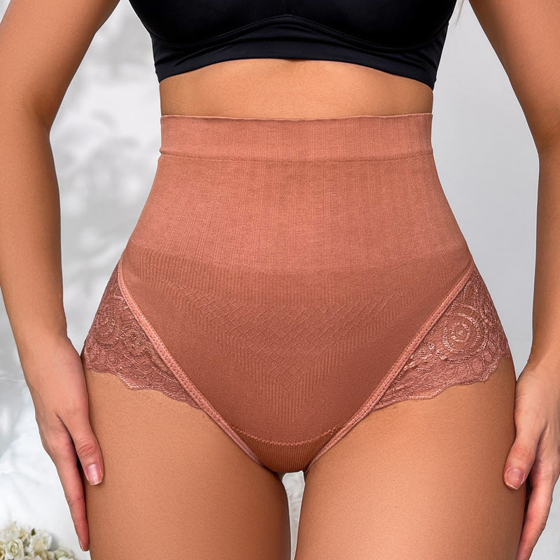 High Waisted And Tight Abdomen Sexy Women's Underwear