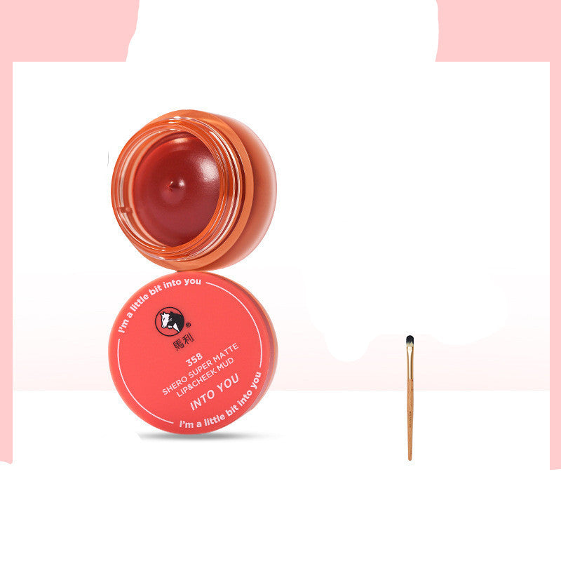 Marley Co-Branded Lip Mud Female Mousse Matte Velvet Matte Lipstick Lip Oil Lipstick