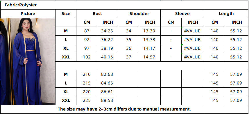 طقم ملابس نسائية مكون من قطعتين فستان طويل صيفي خريفي ملابس أفريقية تقليدية للنساء فستان جنية