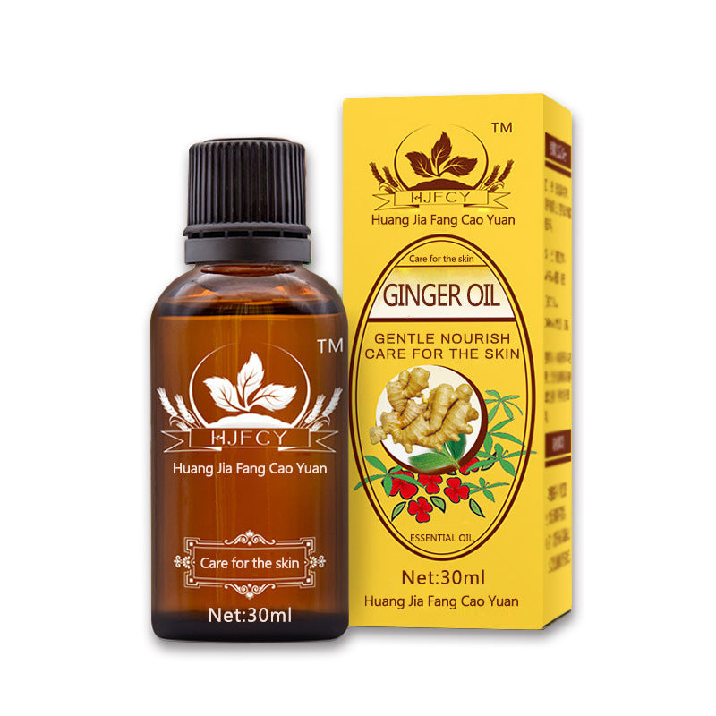 زيت الزنجبيل العطري للعناية بالبشرة المرطب من Royal Fang Grassland SPA للبيع الساخن زيت التدليك العطري النسخة الإنجليزية النسخة الصينية