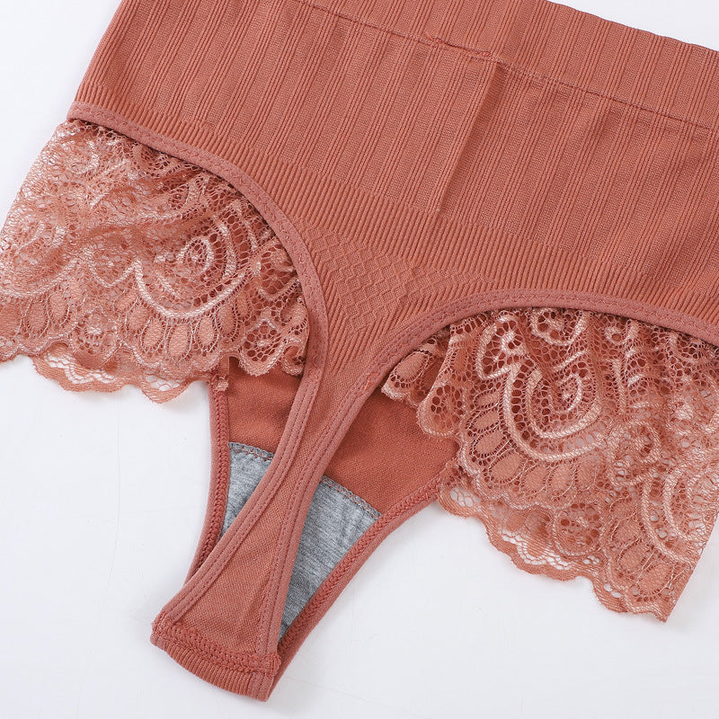 High Waisted And Tight Abdomen Sexy Women's Underwear