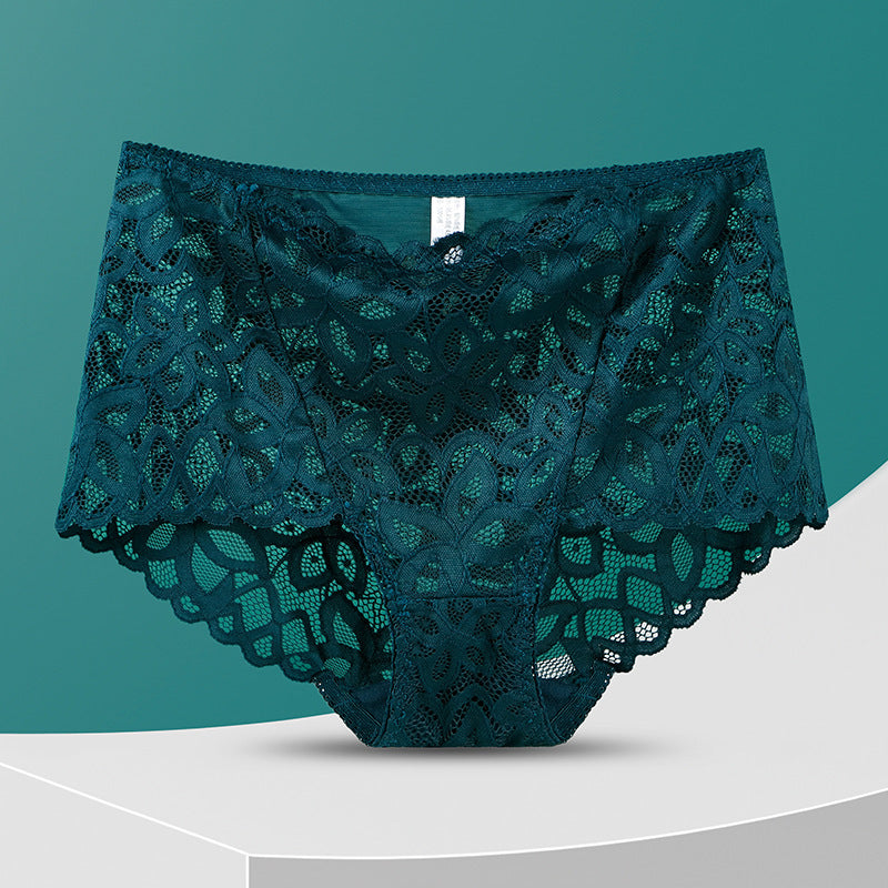 Fashion Women's High-waisted Panties Hollow Out