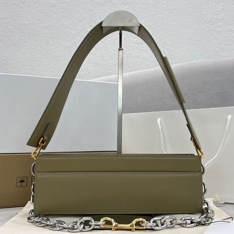 Sac à main pour femme en cuir baguette sous les bras