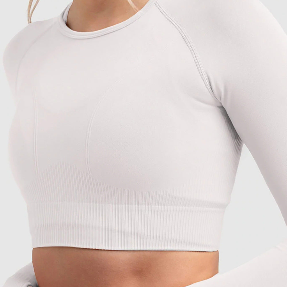 بنطلون رياضي بدون درزات من Peach Hip، حمالة صدر رياضية، ملابس يوغا
