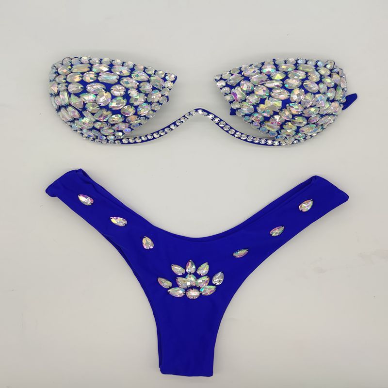 Fancy Diamond Bikini Sew Diamonds