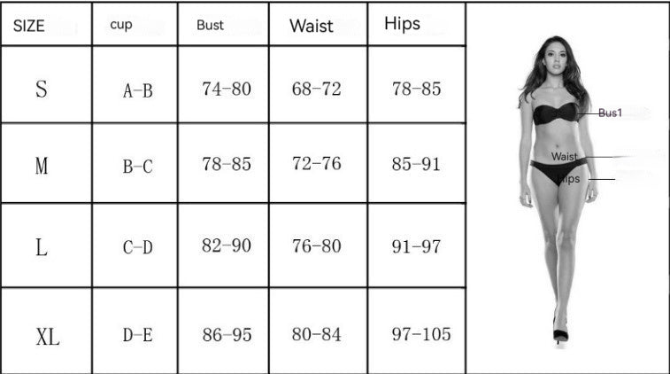 Triangle Bag Bikini Women's Split Printed Smocking Craft Swimming Suit