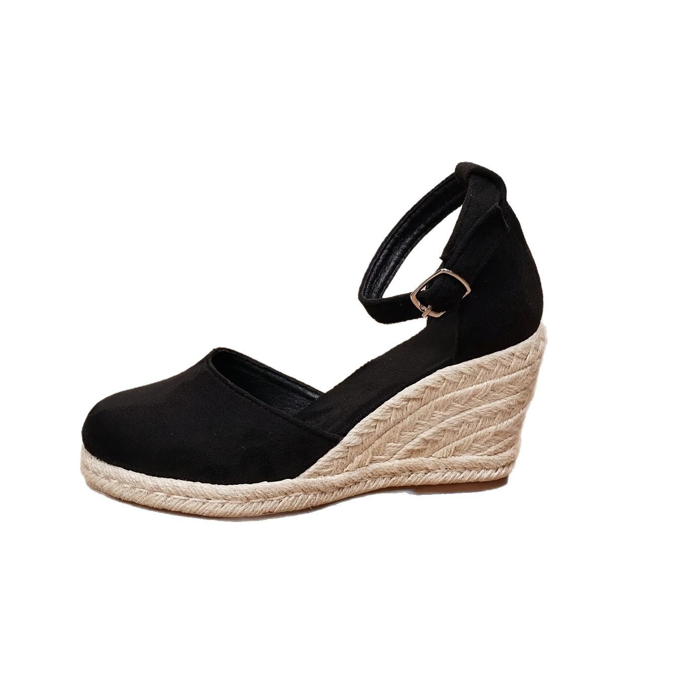 Women's Versatile Casual Canvas Wedge Sandals