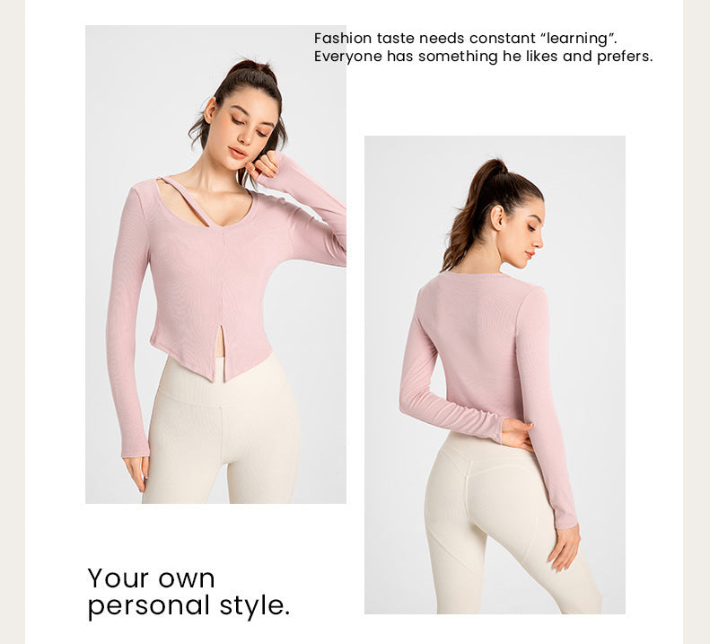 Loose And Thin Running Sports Yoga Wear Top