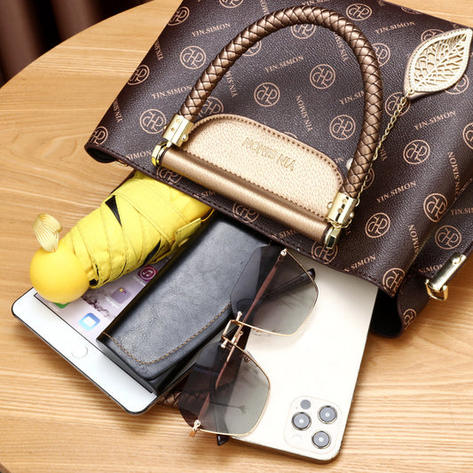 حقيبة نسائية مصنعة 2023 حقيبة كتف عصرية جديدة حقيبة رسول حقيبة يد نسائية ذات سعة كبيرة حقيبة عصرية قطرة واحدة