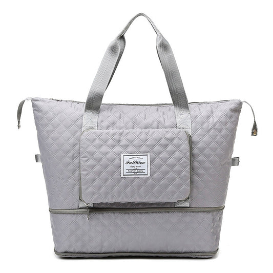 حقيبة سفر ذات سعة كبيرة للنساء، حقيبة سفر يدوية، حقيبة صعود، حقيبة لياقة بدنية رياضية، حقيبة سفر قصيرة المدى بالجملة