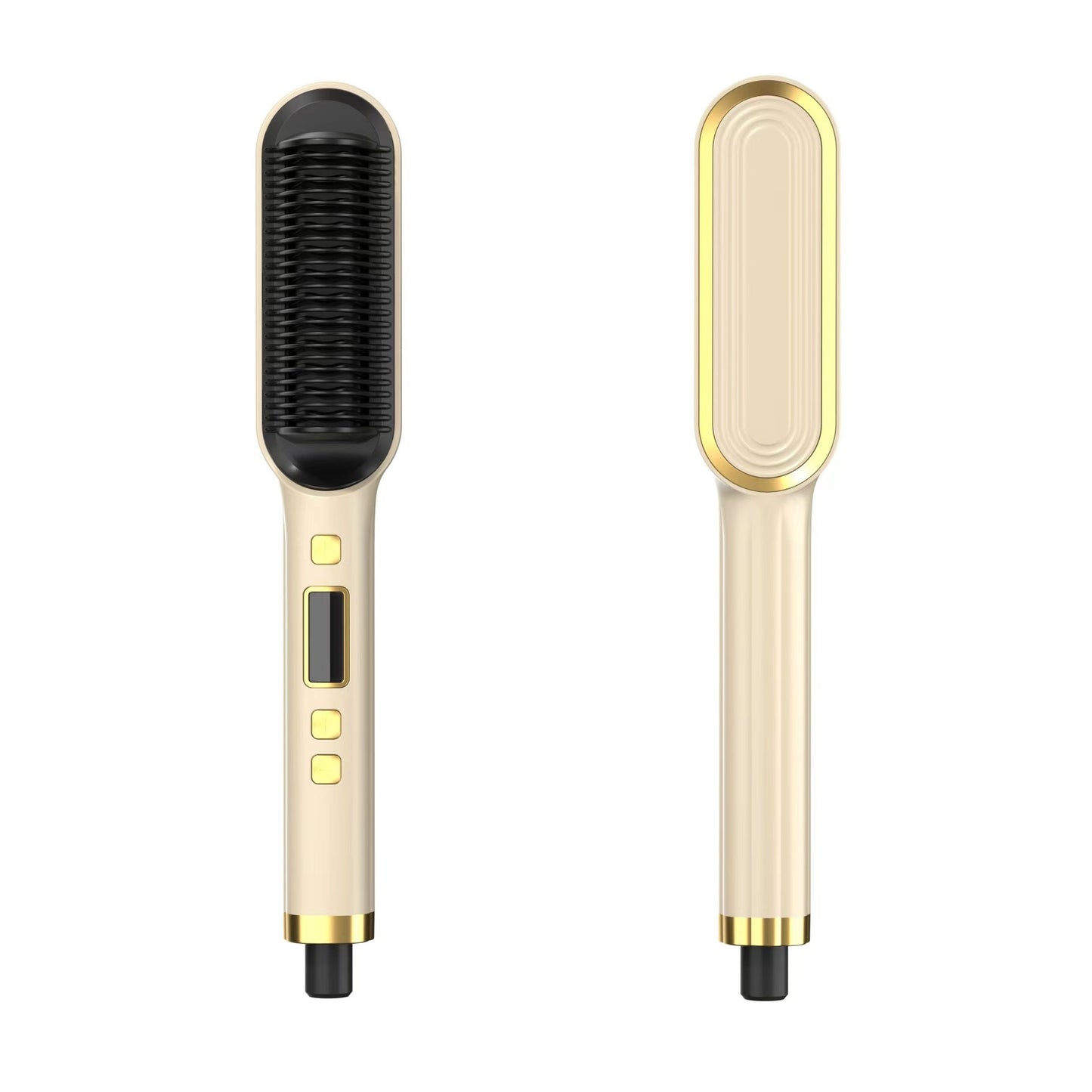 Foreign trade cross-border straight hair comb negative ion hair straightener lazy curly hair stick straight hair curly hair dual-purpose splint electric curly hair comb