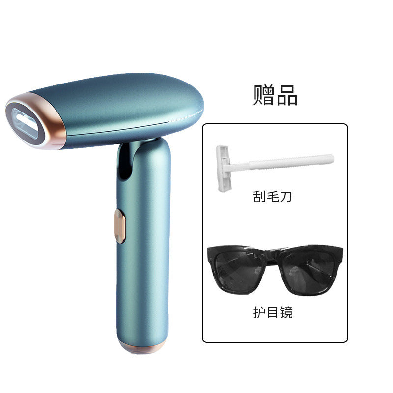 Folding hair removal instrument household IPL laser hair removal instrument beauty salon skin rejuvenation instrument photon pulse freezing point hair removal instrument