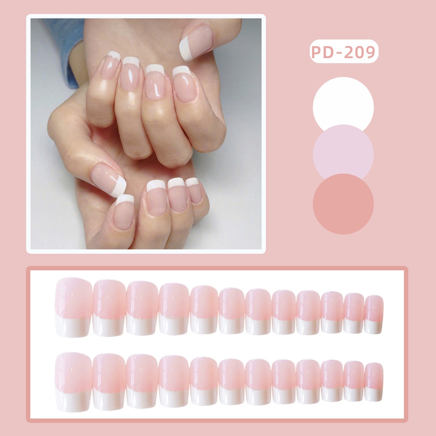 PD201-240 (with 5 tools) fake nail