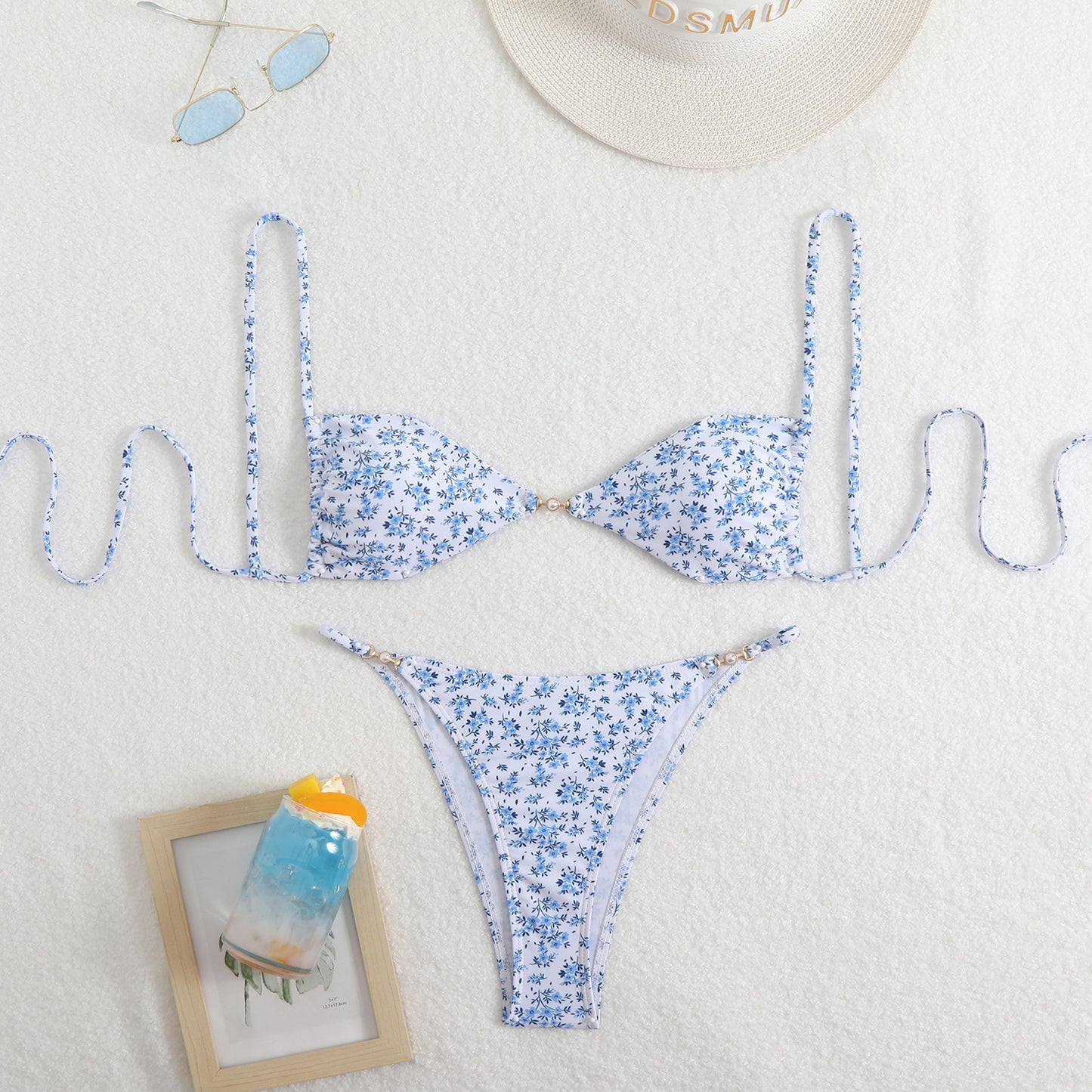 Fashion Bikini Three-point Tight Split Women