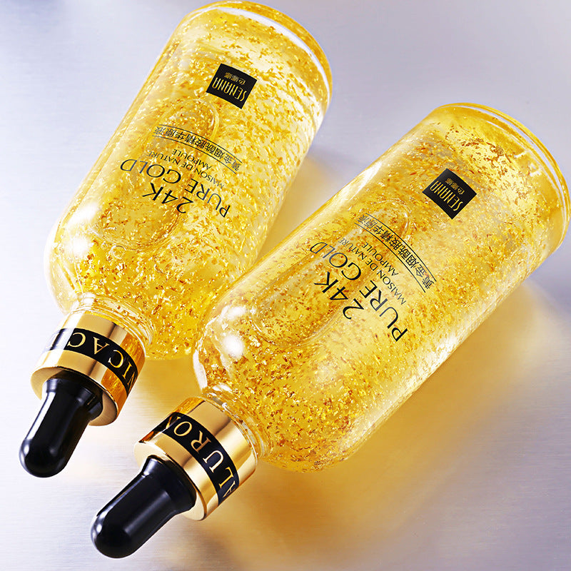 منتجات العناية بالبشرة النسائية بالجملة من Senana 24K Gold Essence Moisturizer لتجديد شباب البشرة وخلاصة النياسيناميد