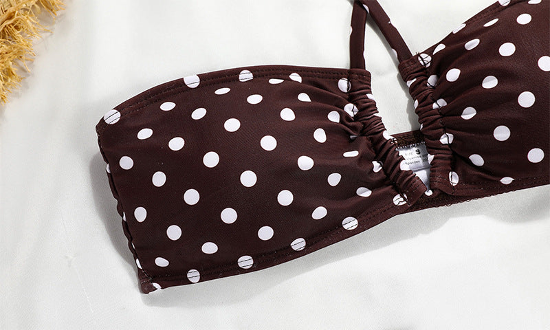 Fashion Women Tube Top Banded Bikini