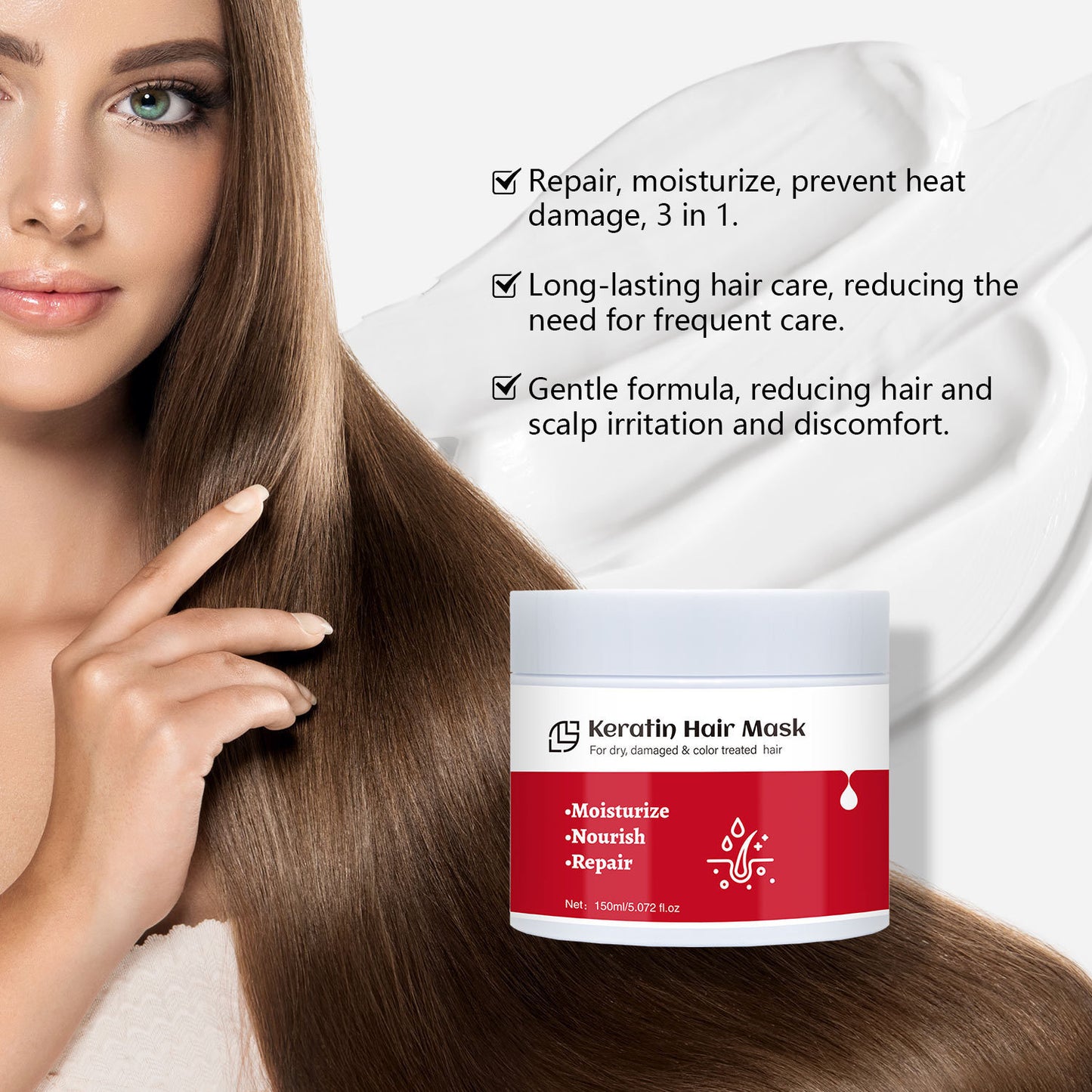 Keratin Hair Mask 150ml