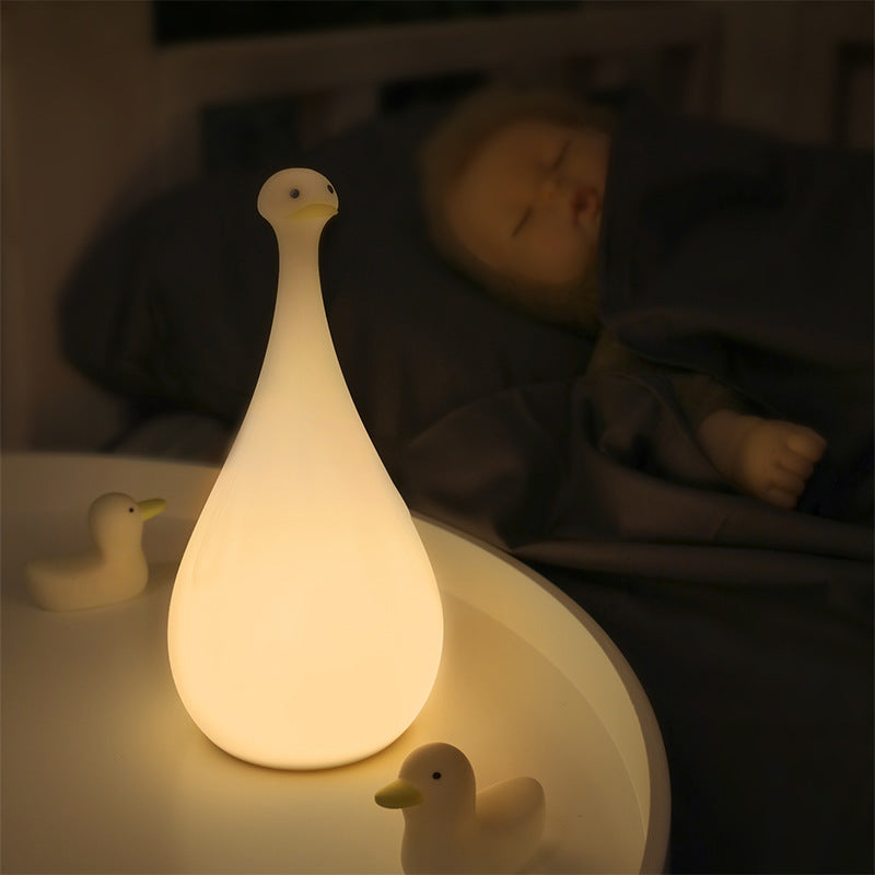 Silicone Night Light Household Bedside With Sleeping Light USB Charging