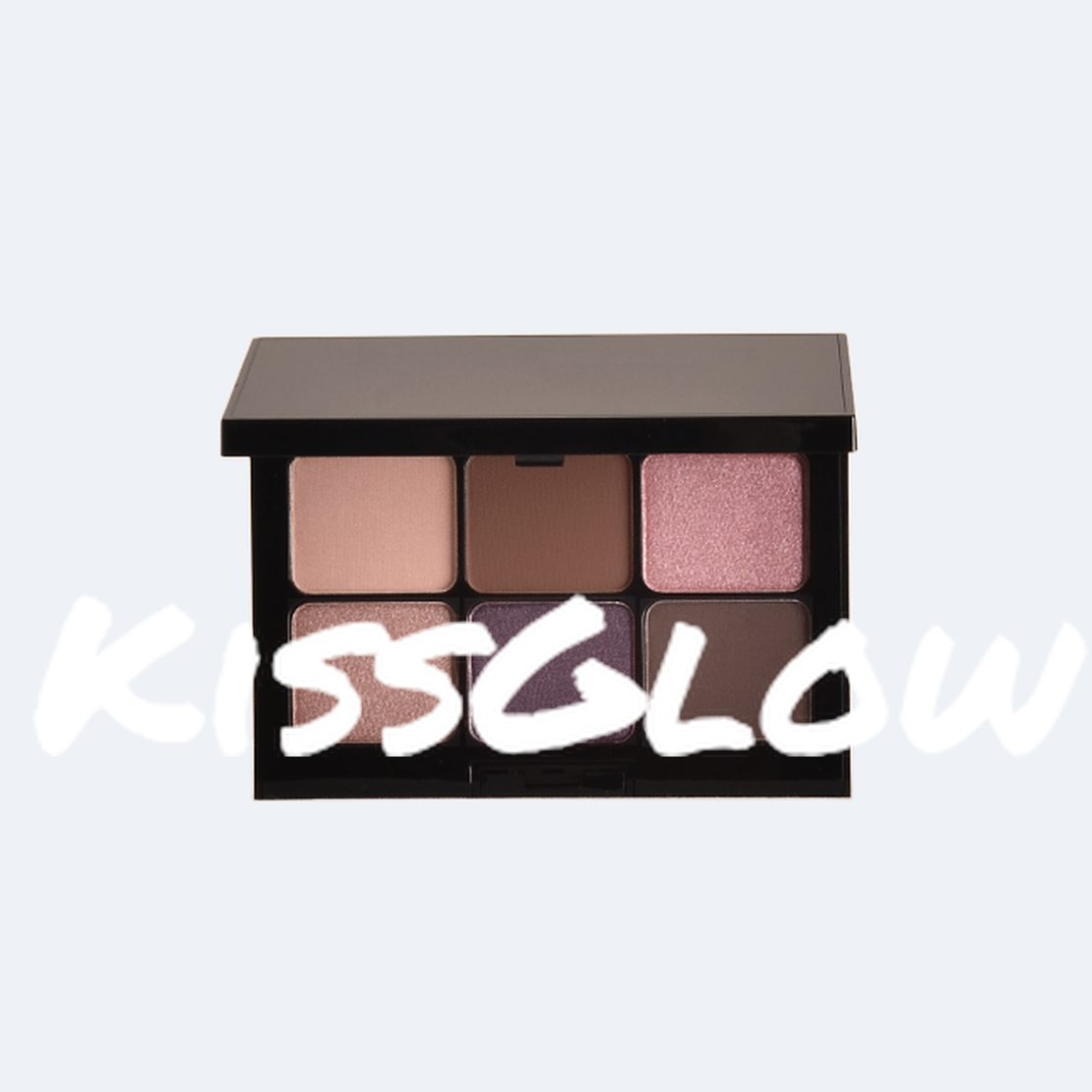 لوحة ظلال العيون ذات الألوان الهادئة