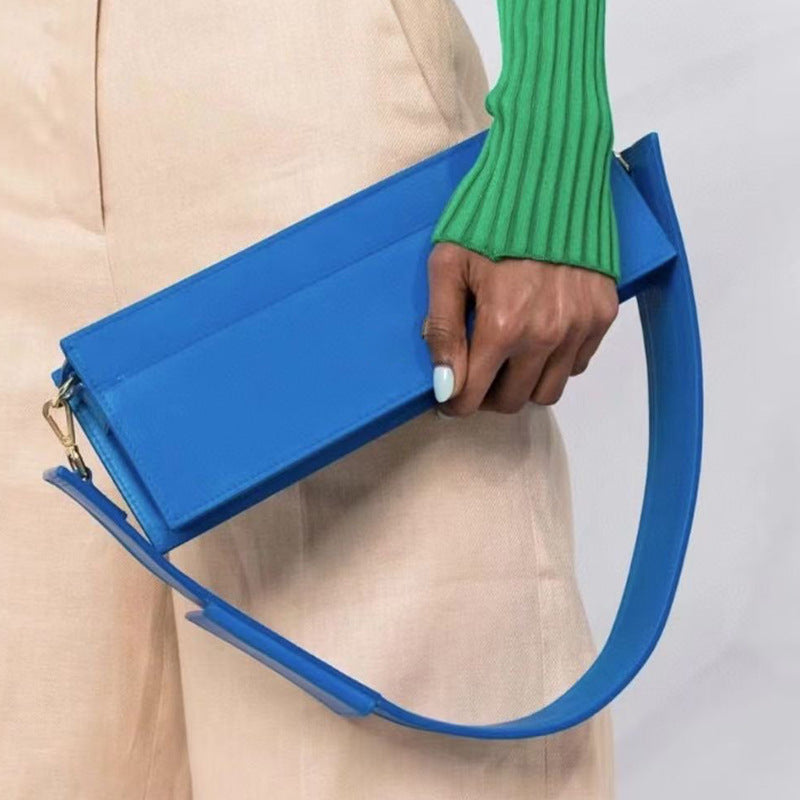 Sac à main pour femme en cuir baguette sous les bras