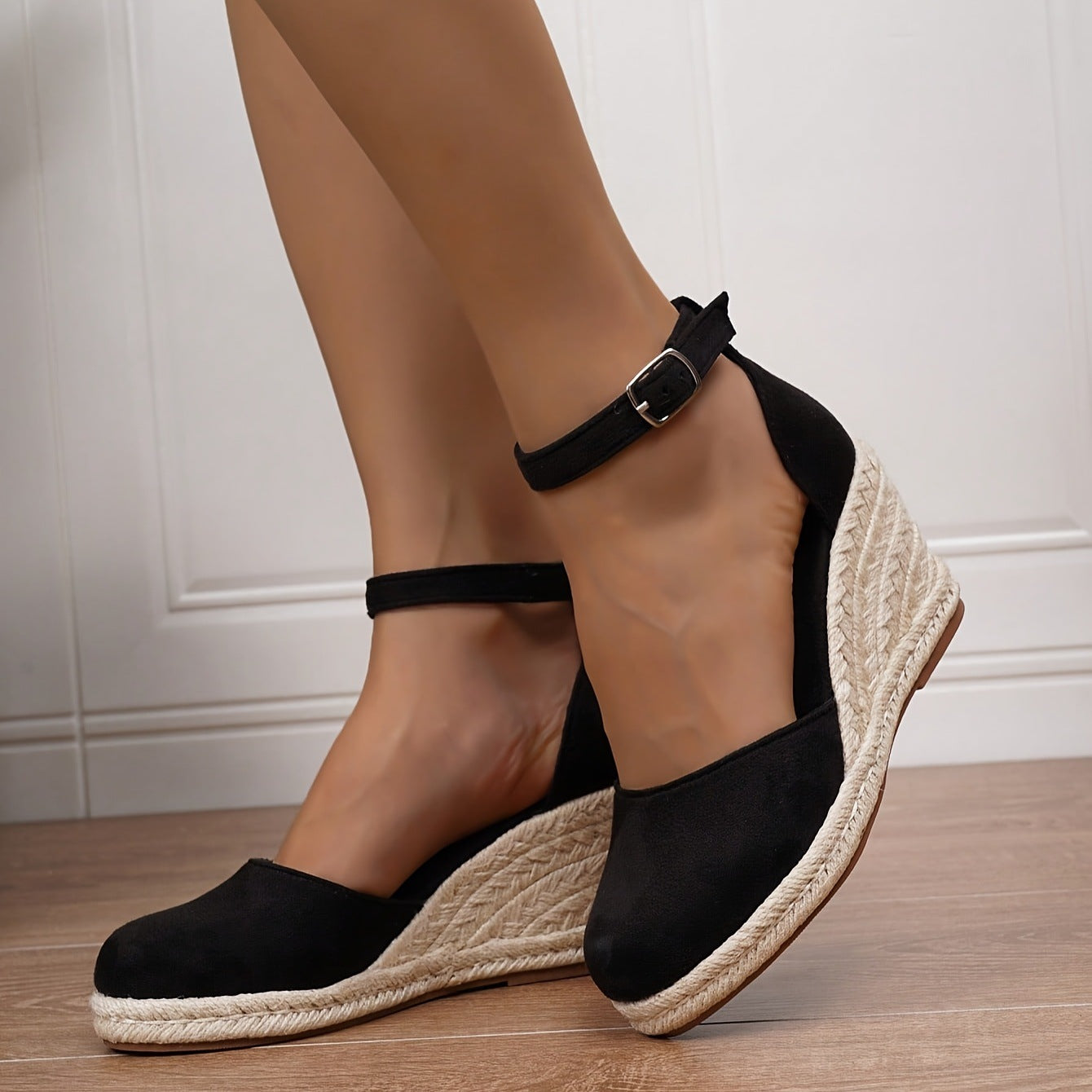 Women's Versatile Casual Canvas Wedge Sandals