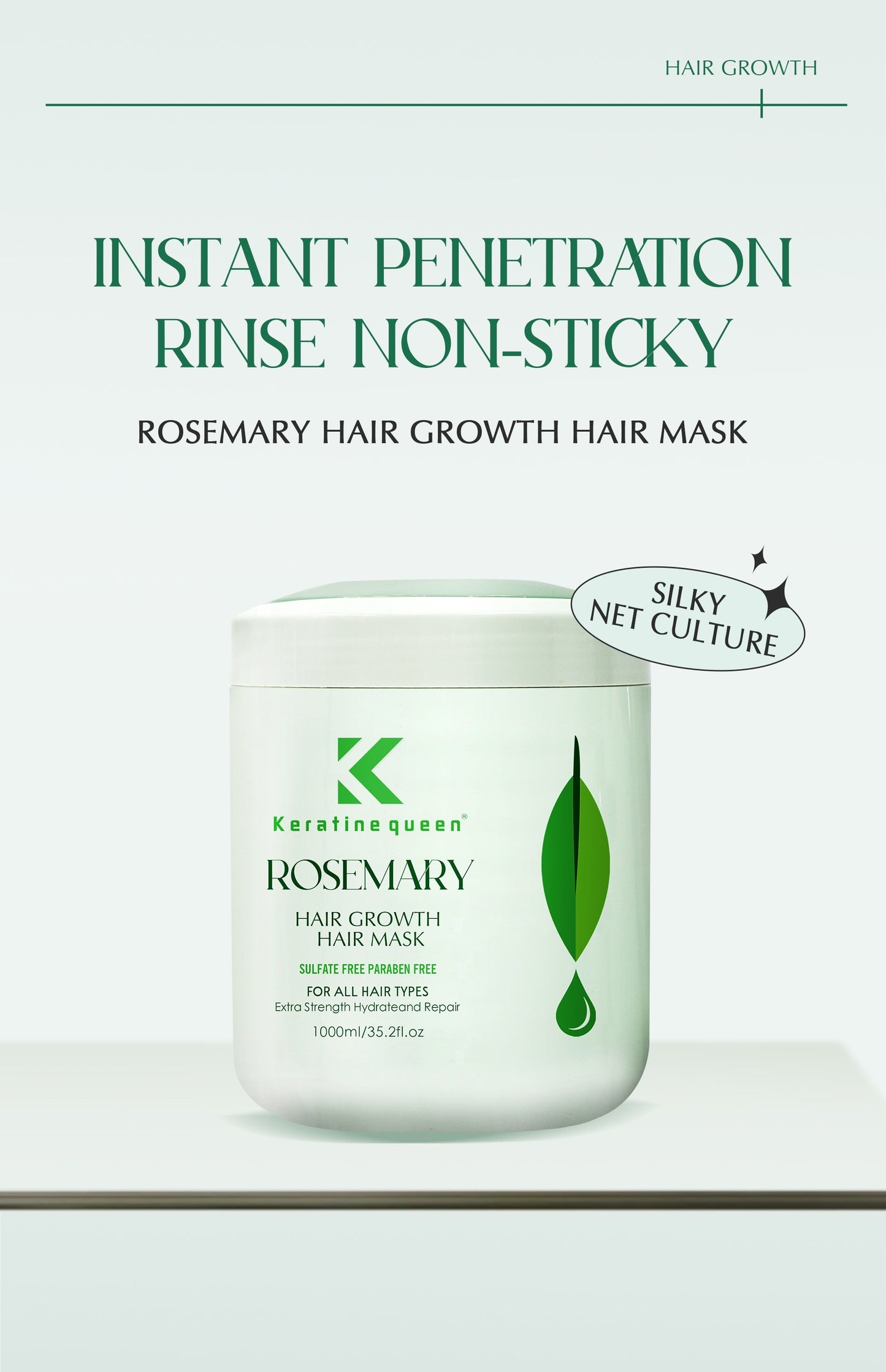 Rosemary Wash Nursing Suite Shampoo Hair Mask