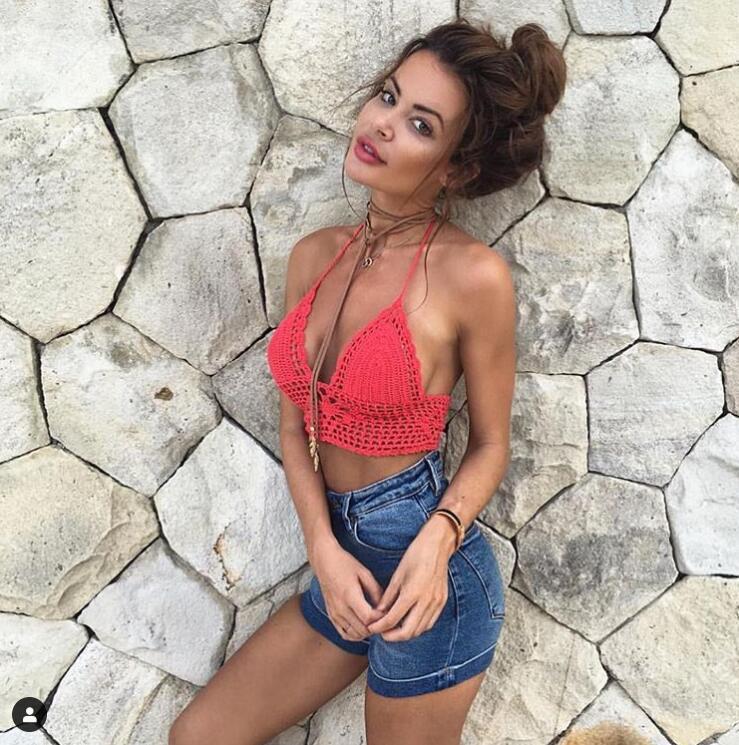 Women's Fashion Bikini Backless Swimsuit Top