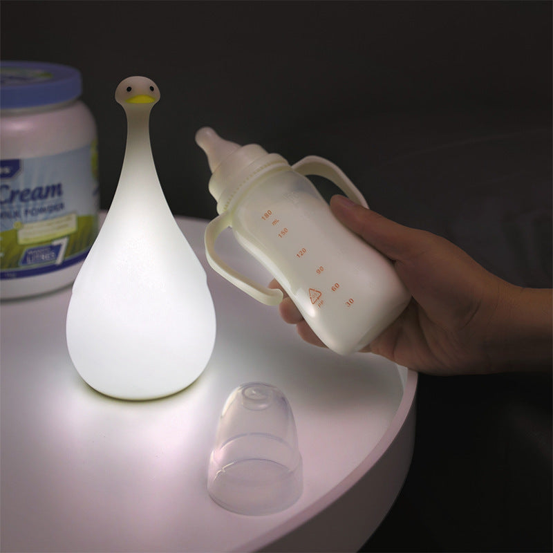 Silicone Night Light Household Bedside With Sleeping Light USB Charging