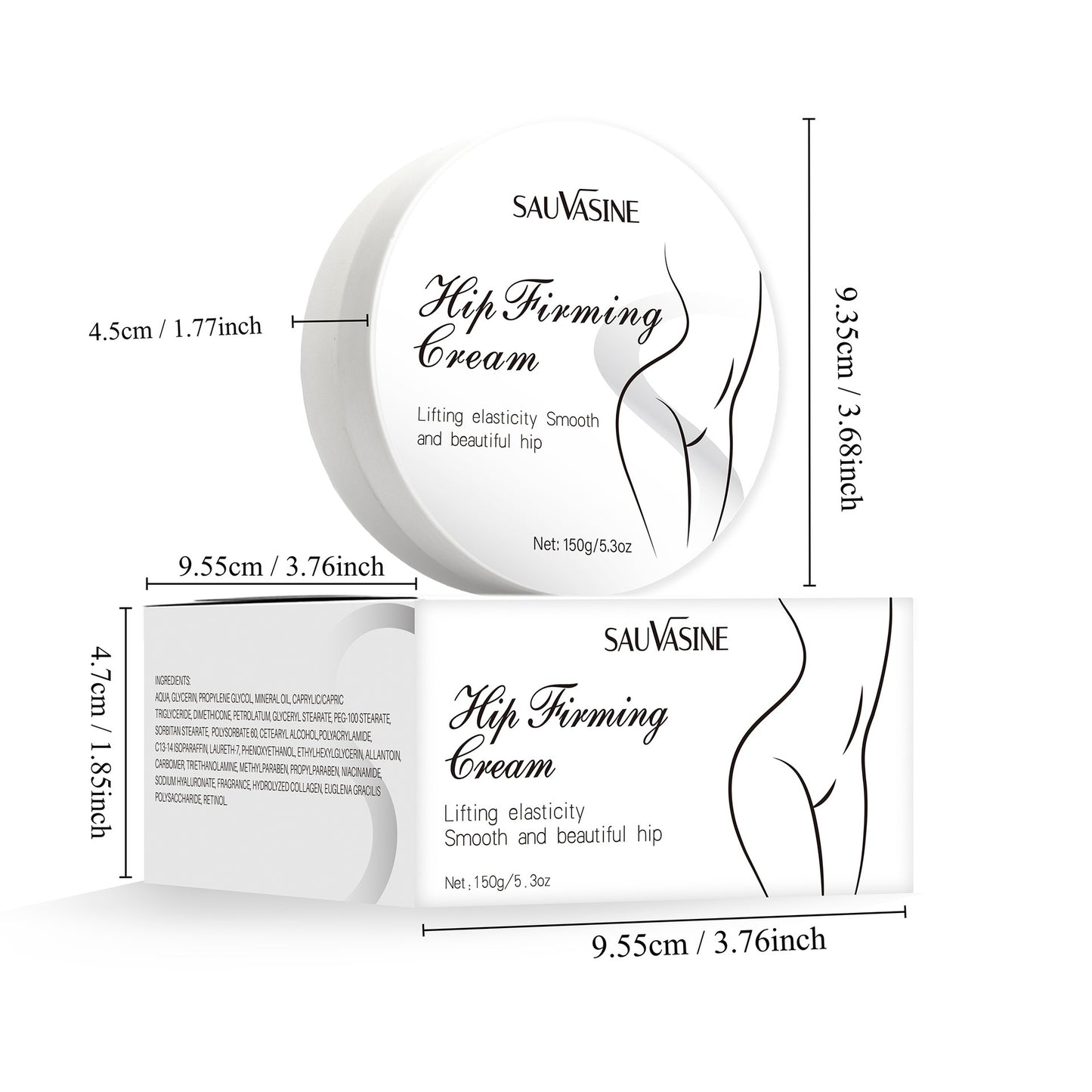 Hip Firming Cream Standard Specifications