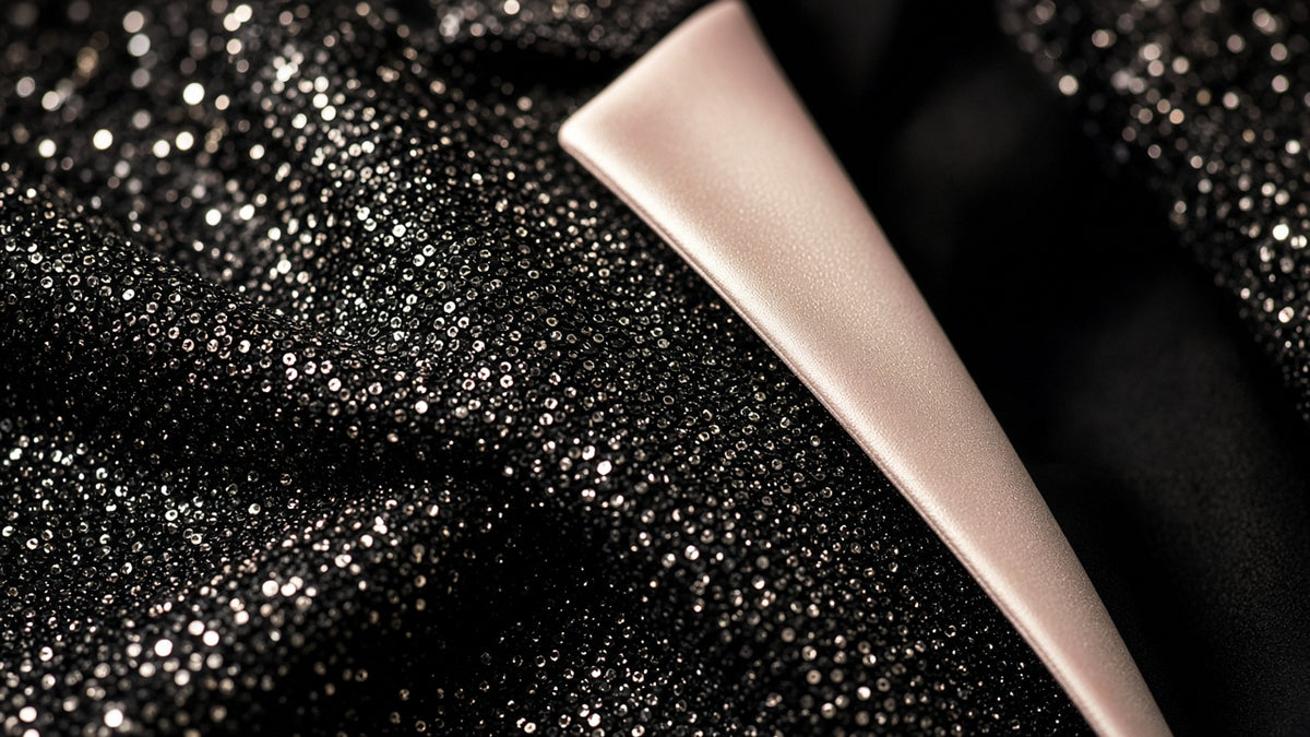 Elegant And Chic Women's Sequined Lapel Jumpsuit