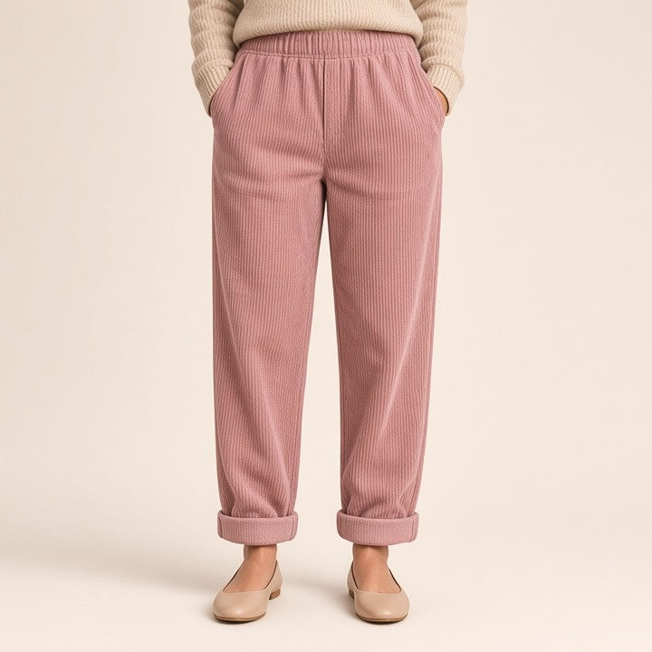 Women's Fleece-lined Thick Corduroy Pants, photo 15 of 15