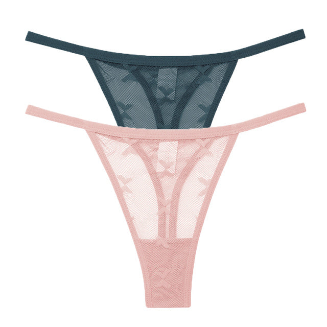 Mesh G-String Women's Panties Transparent Underwear