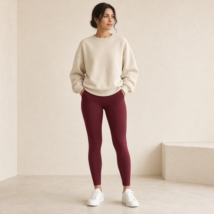 5 Pack Women's Solid Color Hip-raising High-waisted V-back Waist Seamed Yoga Fitness Tights, Women-Butt Lift High Waisted Tummy Control Yoga Pants-Workout Running Leggings