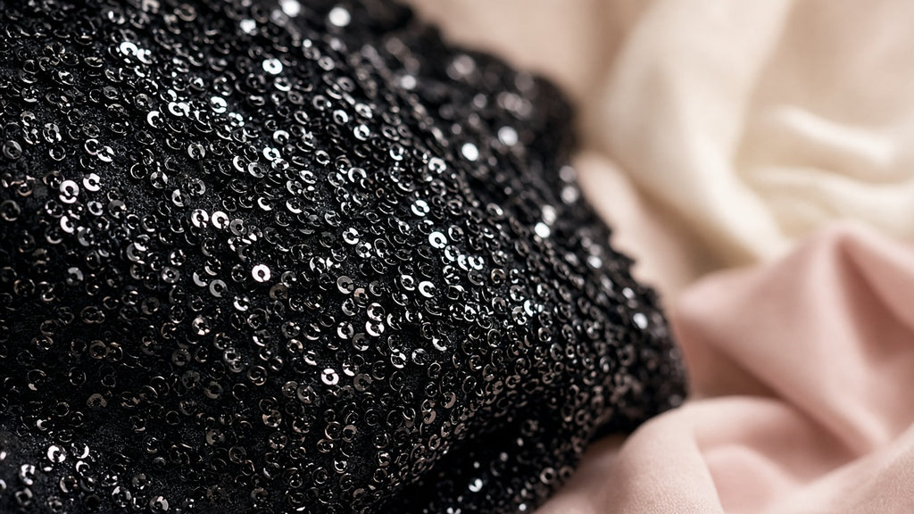 Elegant And Chic Women's Sequined Lapel Jumpsuit