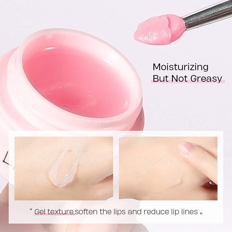 Sakura Lip Mask 8g Bouncy  Moisturizing And Moisturizing