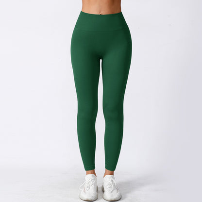 Women's Tight High Elastic Running Sports Thread High Waist Yoga Pants