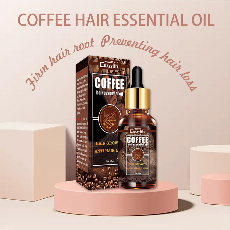 حل جديد للعناية بالشعر من شركة Cross-Border Coffee Hair Soft