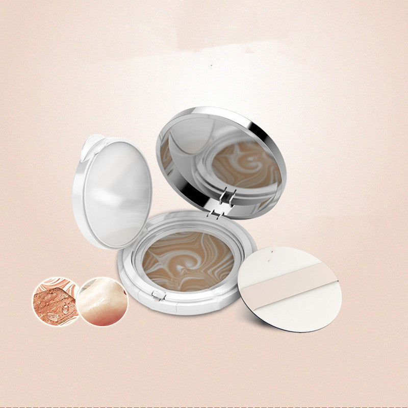 Water-color wet powder cream two-color air cushion