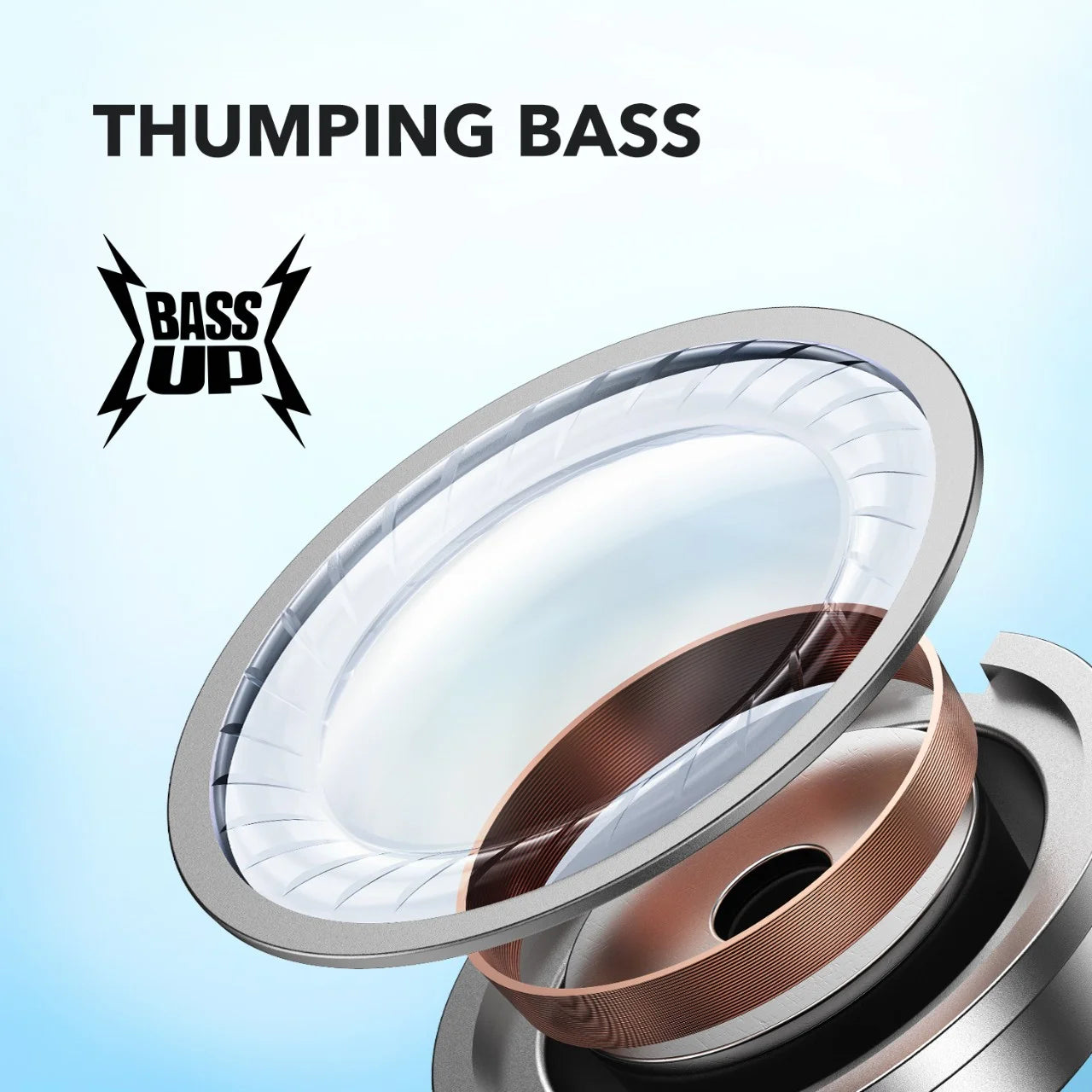 P25I Bluetooth True Wireless Earbuds, Big Bass, 30H Playtime, IPX5, with Charging Case, Black