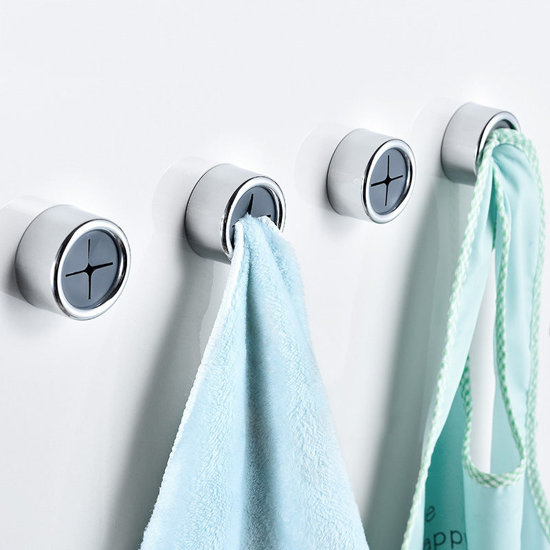 Invisible creative towel hook