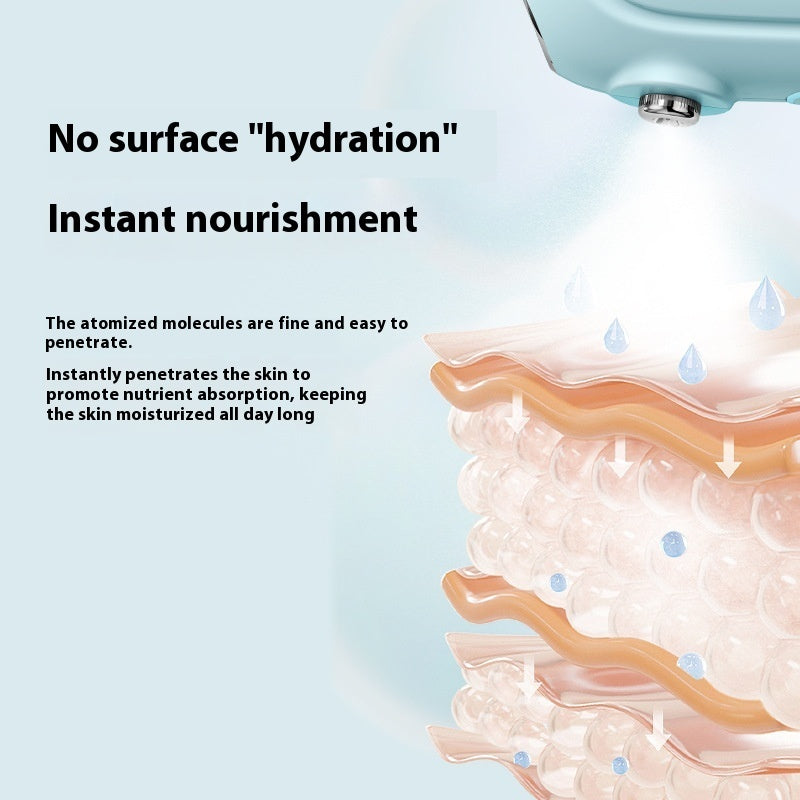 New Domestic Beauty Apparatus Oxygen Injection Skin Spray Face Spray Moisturizing Instrument
