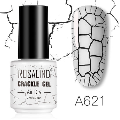 ROSALIND cracked nail glue Kodan weathered burst phototherapy glue set nail UV glue cracked nail polish