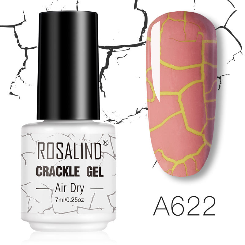 ROSALIND cracked nail glue Kodan weathered burst phototherapy glue set nail UV glue cracked nail polish