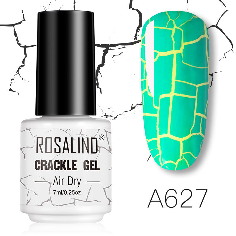 ROSALIND cracked nail glue Kodan weathered burst phototherapy glue set nail UV glue cracked nail polish