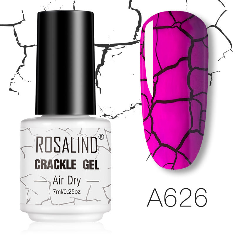 ROSALIND cracked nail glue Kodan weathered burst phototherapy glue set nail UV glue cracked nail polish