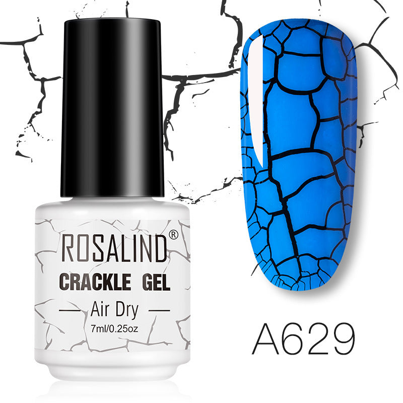 ROSALIND cracked nail glue Kodan weathered burst phototherapy glue set nail UV glue cracked nail polish