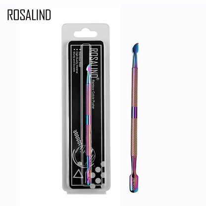 Rosalind nail shop magic color steel push new nail tool accessories nail edge to remove dead skin push dead skin shovel